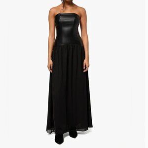 WeWoreWhat Strapless Corset Gown